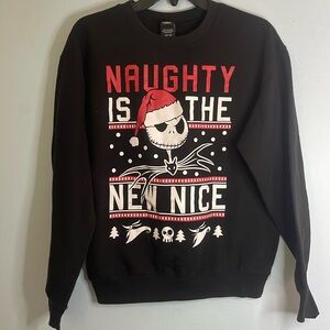 New Naughty is the new nice jack sweatshirt